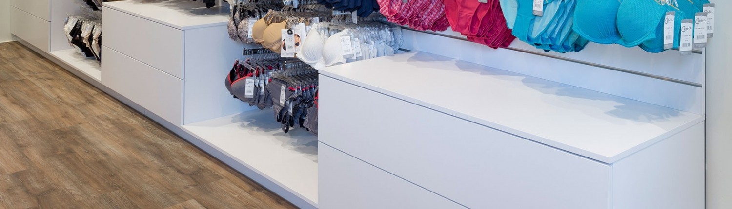 Slider winkelinrichting retail maatwerk fem bodywear nijmegen