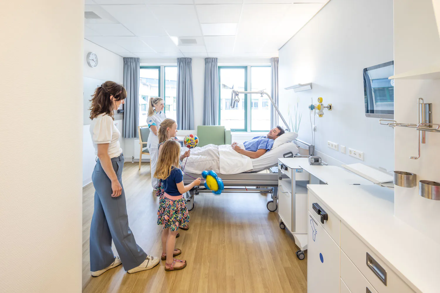 Maatwerk interieur ziekenhuis