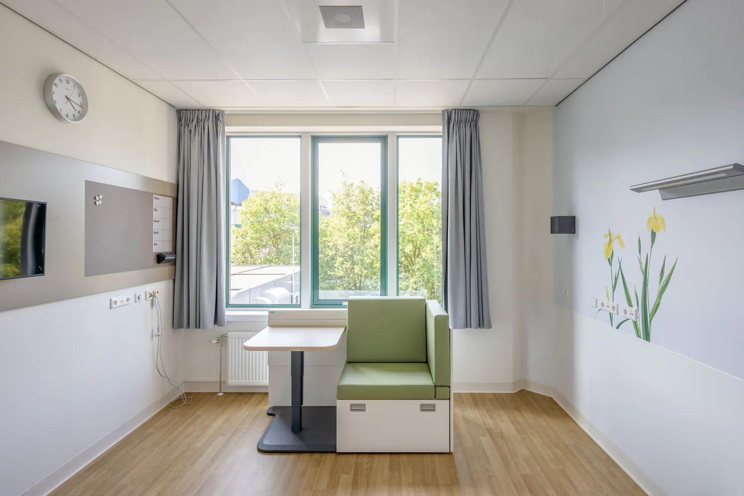 Sit eat sleep positie 1